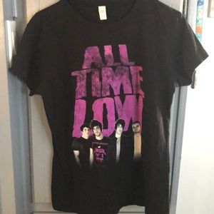 All time low band shirt
